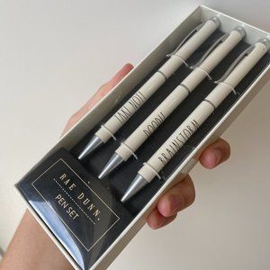 Rae Dunn 3 Set Ballpoint Pens